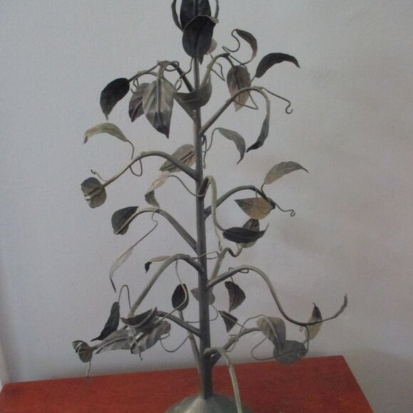 Metal Leafy Tree Tabletop Decoration Centerpiece made in Guatemala - Picture 1 of 5